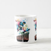 Freestyle-Parkour-Sprung-Wölbsprung-Burst-Junge Kaffeetasse (Mittel)