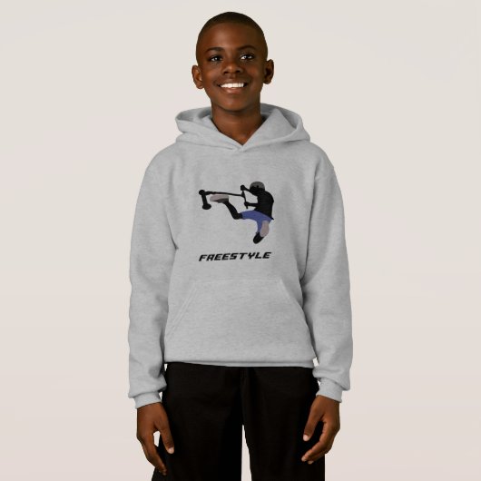 Freestyle-Roller Hoodie (Vorne ganz)