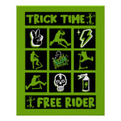 Freestyle-Roller Poster (Vorderseite)