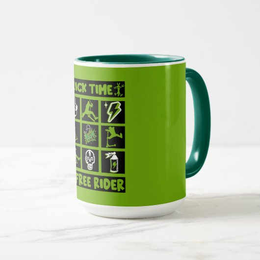 Freestyle-Roller Tasse (VorderseiteRechts)