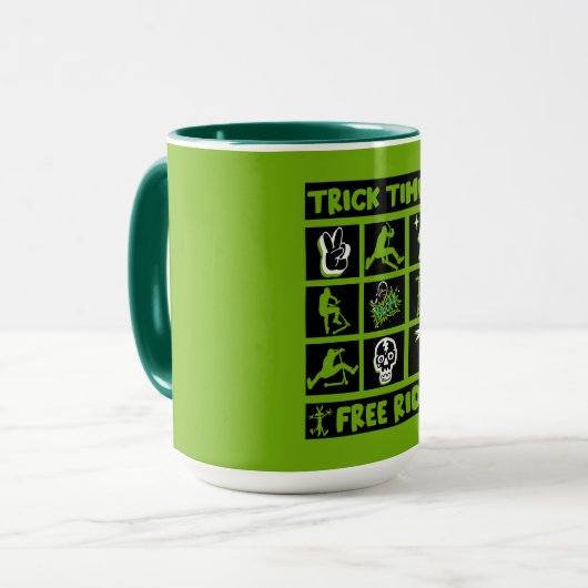 Freestyle-Roller Tasse (Vorderseite Links)