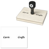 Freestyle Schriftart Carve Craves Textblock-Farbe Gummistempel (Stempel)