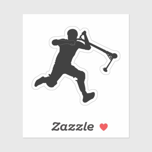 Freestyle Scooter Stunt KICKLESS Aufkleber (Blatt)