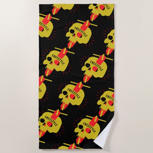 Freestyle Scooters Strandtuch (Vorderseite)