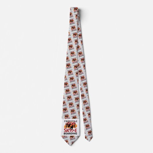 Freestyle Skateboarding Krawatte (Vorderseite)