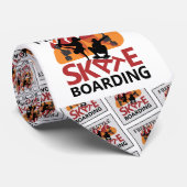 Freestyle Skateboarding Krawatte (Gerollt)