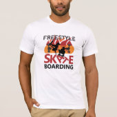 Freestyle Skateboarding T-Shirt (Vorderseite)