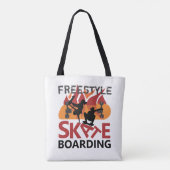 Freestyle Skateboarding Tasche (Rückseite)