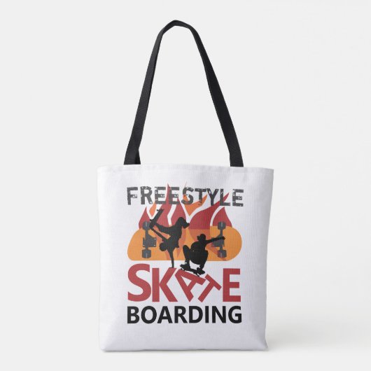 Freestyle Skateboarding Tasche (Rückseite)