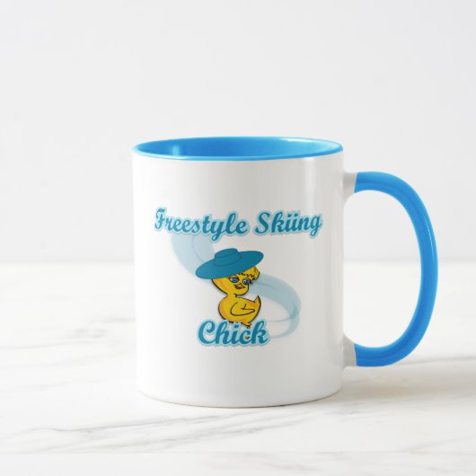 Freestyle Ski Chick #3 Tasse (Rechts)