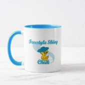 Freestyle Ski Chick #3 Tasse (Links)