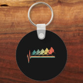 Freestyle Ski Skifahren Skifahrer Skiherschlagen R Schlüsselanhänger (Vorderseite)