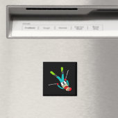 Freestyle-Skiing Magnet (In Situ (Geschirrspüler))