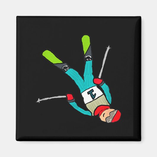 Freestyle-Skiing Magnet (Vorne)