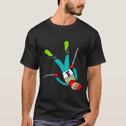 Freestyle-Skiing T-Shirt (Vorderseite)