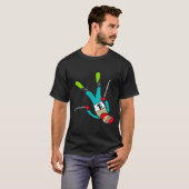 Freestyle-Skiing T-Shirt (Vorne ganz)