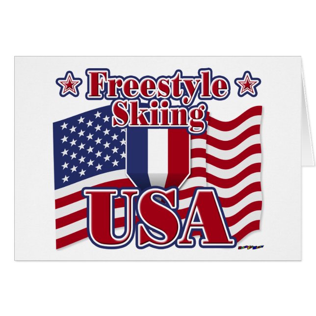 Freestyle Skiing USA (Vorderseite (Horizontal))