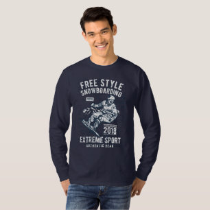 Freestyle Snowboarding 2018 Extreme Sports T-Shirt