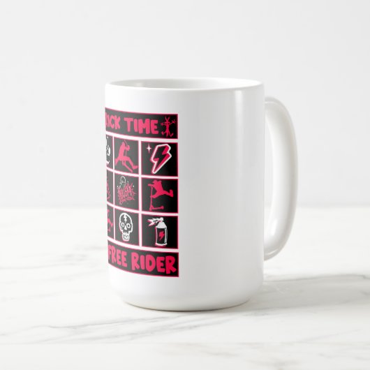 Freestyle Trick Scooter Kaffeetasse (VorderseiteRechts)