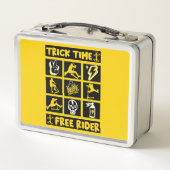 Freestyle Trick Scooter Metall Brotdose (Rückseite)