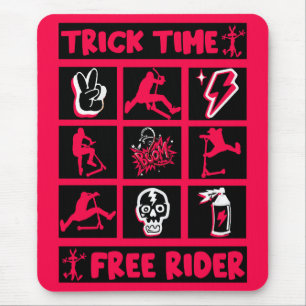 Freestyle Trick Scooter Mousepad