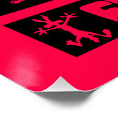 Freestyle Trick Scooter Poster (Ecke)