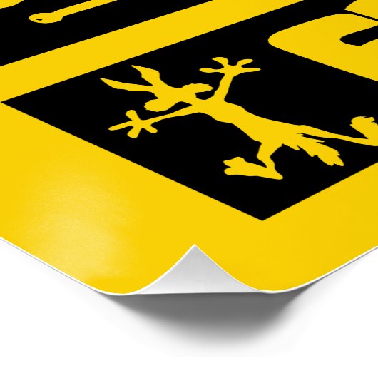 Freestyle Trick Scooter Poster (Ecke)