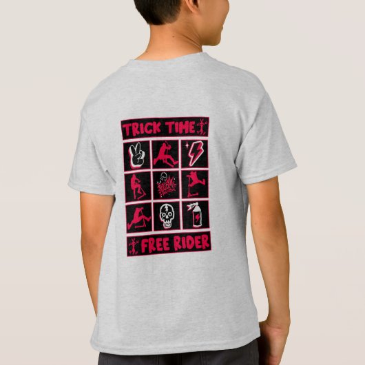 Freestyle Trick Scooter T-Shirt (Rückseite)