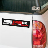 Freethinker Autoaufkleber (Auf Lkw)