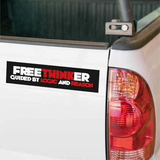 Freethinker Autoaufkleber (Auf Lkw)
