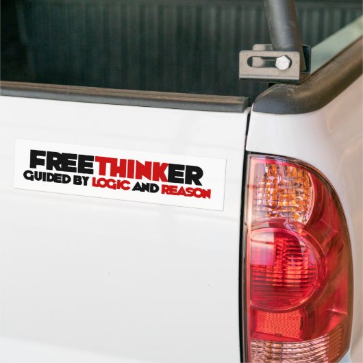 Freethinker Autoaufkleber (Auf Lkw)