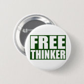 Freethinker Button (Vorne & Hinten)