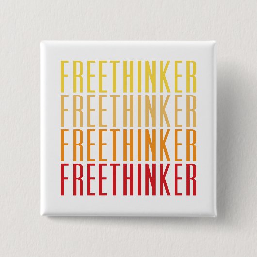 Freethinker Button (Vorderseite)