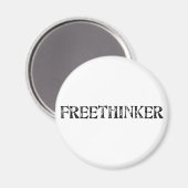 Freethinker Magnet (Vorderseite/Rückseite)