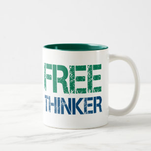 Freethinker Zweifarbige Tasse