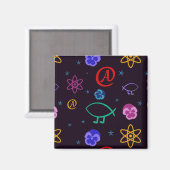 Freethought Atheist Customizable Magnet (Vorderseite/Rückseite)