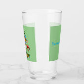 Freetown, Bahamas Schiff mit Flamingo (Eleuthera) Glas (Links)
