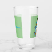 Freetown, Bahamas Schiff mit Flamingo (Eleuthera) Glas (Rechts)
