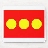 Freetown Christiania Flag Mousepad (Vorne)