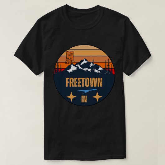 Freetown, Indiana T-Shirt (Design vorne)