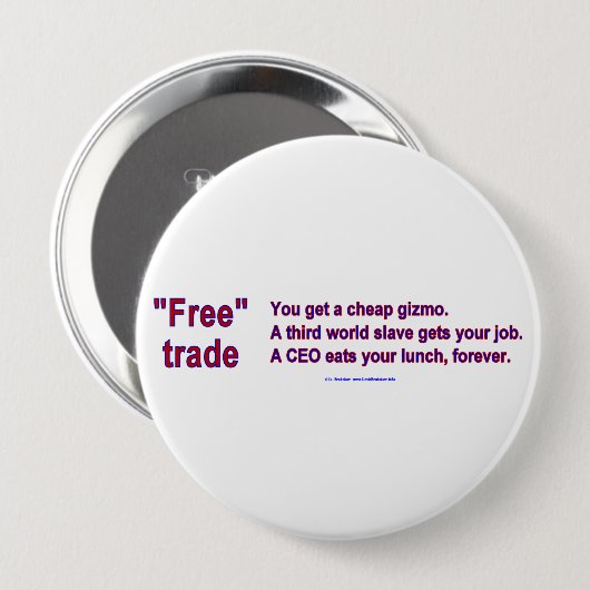FreeTradeGizmo Button (Vorne & Hinten)