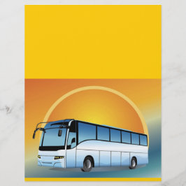 FreeVector-Bus Transportreise Flyer