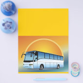 FreeVector-Bus Transportreise Flyer (Einzeln)