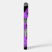 Freeway Abstrakt Retro Psychedelic Violet Case-Mate iPhone Hülle (Rückseite / Rechts)