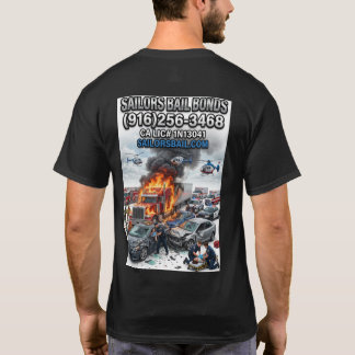 Freeway Pile Up T-Shirt Design