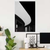 Freeway Ramps in einem Nebelposter, drucken Poster (Heimbüro)
