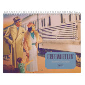 Freewheelin": Geschichte der 30er Jahre - Kalender (Titelbild)