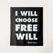 Freewill Wandteppich (Vorderseite)