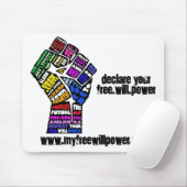 freewillpower: mousepad (Mit Mouse)