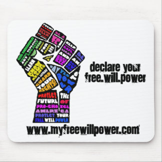 freewillpower: mousepad